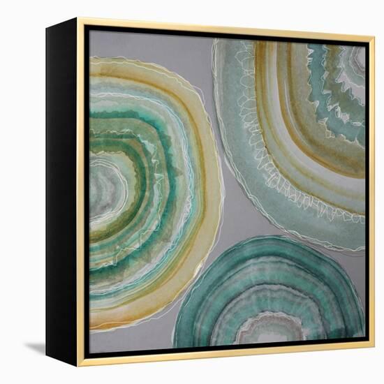 Modern Geode 1-CJ Swanson-Framed Stretched Canvas