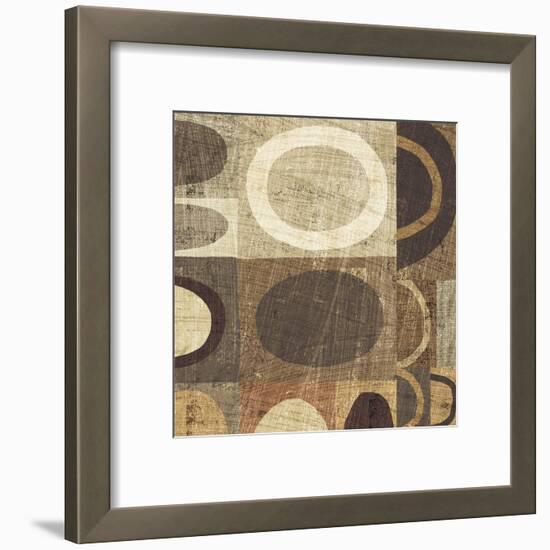 Modern Geometric Neutral II-Michael Mullan-Framed Art Print