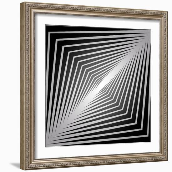 Modern Geometrics B-GI ArtLab-Framed Giclee Print
