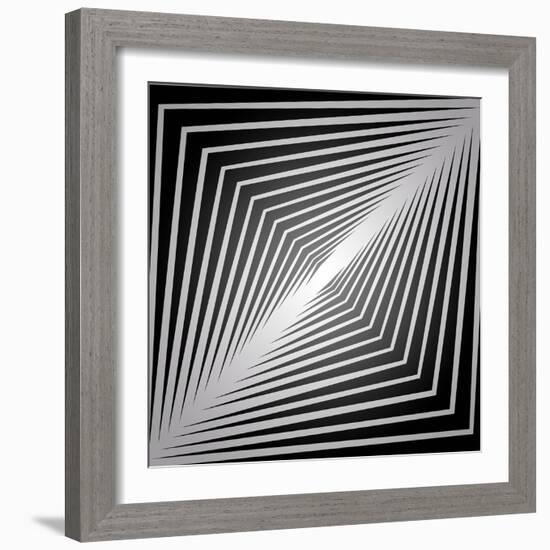 Modern Geometrics B-GI ArtLab-Framed Giclee Print