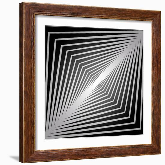 Modern Geometrics B-GI ArtLab-Framed Giclee Print