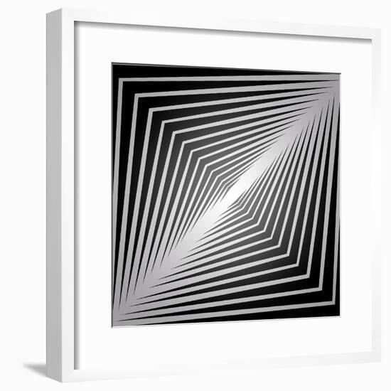 Modern Geometrics B-GI ArtLab-Framed Premium Giclee Print