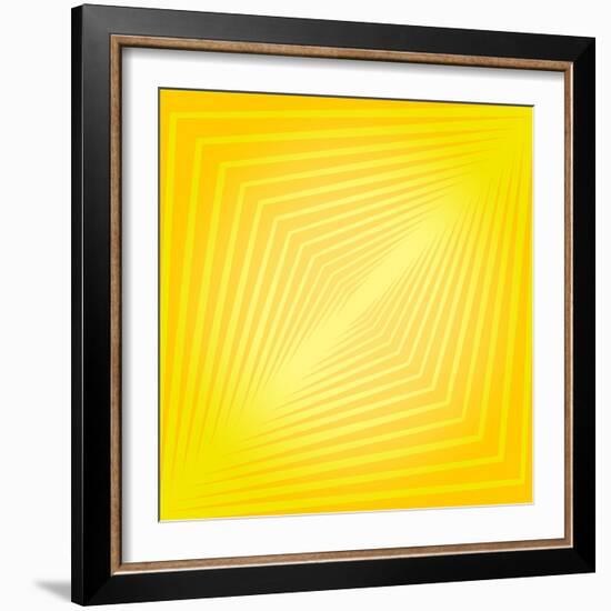 Modern Geometrics G-GI ArtLab-Framed Giclee Print