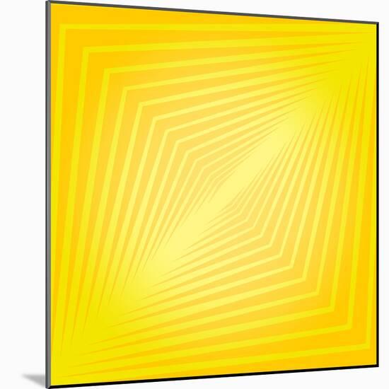 Modern Geometrics G-GI ArtLab-Mounted Giclee Print