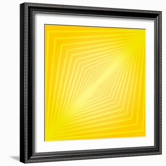 Modern Geometrics G-GI ArtLab-Framed Giclee Print