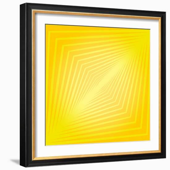 Modern Geometrics G-GI ArtLab-Framed Giclee Print