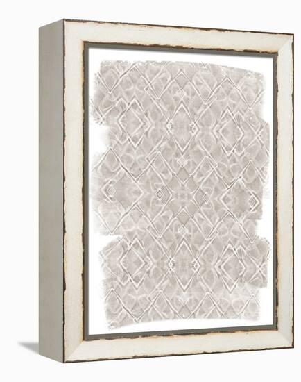 Modern Glam Design 2-Denise Brown-Framed Stretched Canvas