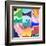 Modern Graphic Design Background-Lera Efremova-Framed Art Print