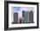 Modern high-rises. Astana, Kazakhstan.-Keren Su-Framed Photographic Print