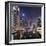 Modern High Rises, Dubai Marina by Night, Dubai, United Arab Emirates, the Middle East-Axel Schmies-Framed Photographic Print