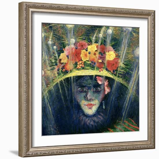 Modern Idol, 1911-Umberto Boccioni-Framed Giclee Print