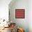 Modern Indian Pattern-Sangoiri-Framed Stretched Canvas displayed on a wall