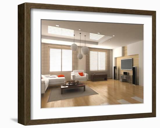 Modern Interior-viczast-Framed Photographic Print