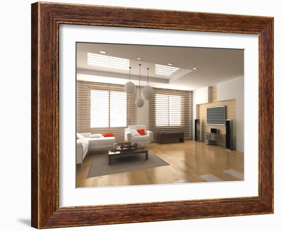 Modern Interior-viczast-Framed Photographic Print