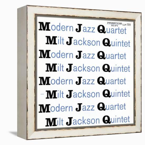 Modern Jazz Quartet and Milt Jackson Quintet - MJQ-null-Framed Stretched Canvas