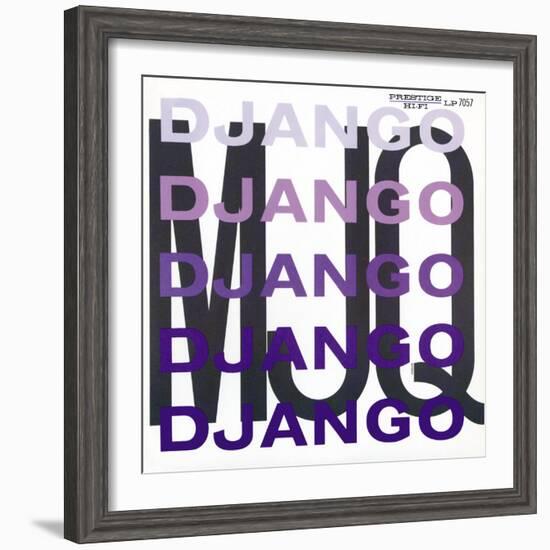 Modern Jazz Quartet - Django-null-Framed Art Print