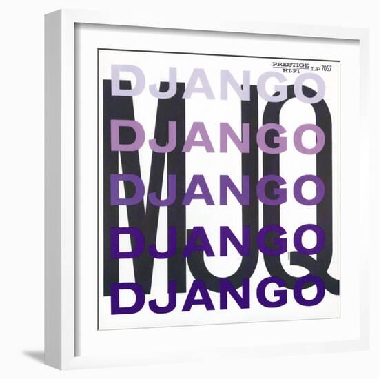 Modern Jazz Quartet - Django-null-Framed Art Print