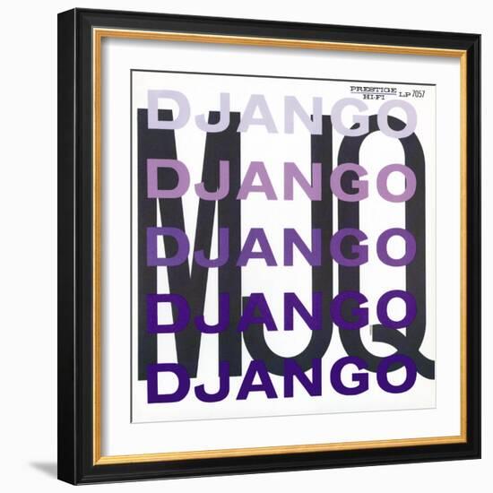 Modern Jazz Quartet - Django-null-Framed Art Print