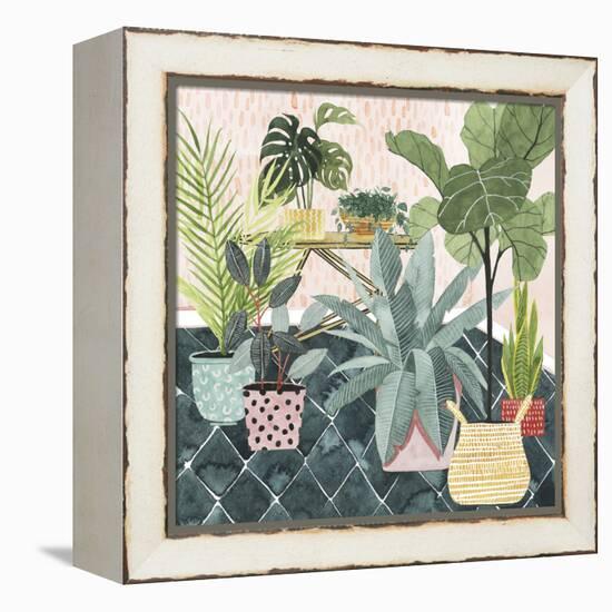 Modern Jungle I-Grace Popp-Framed Stretched Canvas