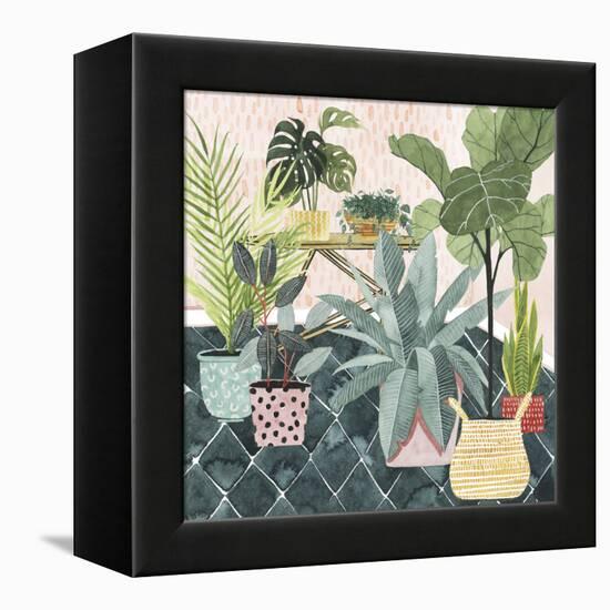 Modern Jungle I-Grace Popp-Framed Stretched Canvas