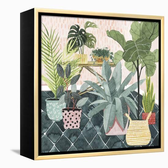 Modern Jungle I-Grace Popp-Framed Stretched Canvas