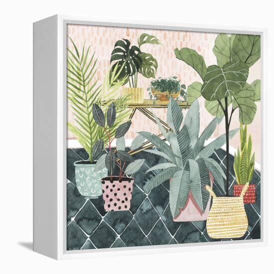 Modern Jungle I-Grace Popp-Framed Stretched Canvas