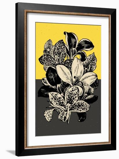 Modern Lilies-null-Framed Art Print