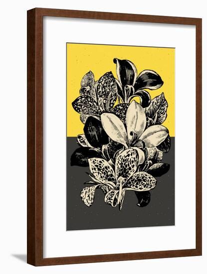 Modern Lilies-null-Framed Art Print