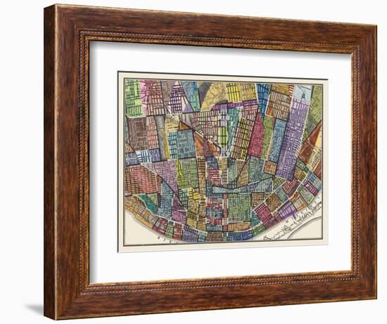 Modern Map of St. Louis-Nikki Galapon-Framed Art Print