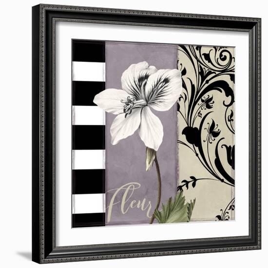 Modern Mauve I-Color Bakery-Framed Giclee Print