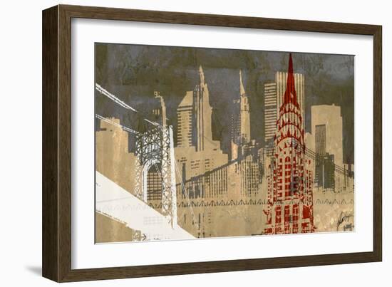 Modern Metropolis I-Ethan Harper-Framed Art Print