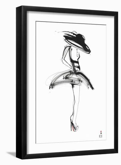 Modern Miss-try-Eva Hjelte-Framed Giclee Print