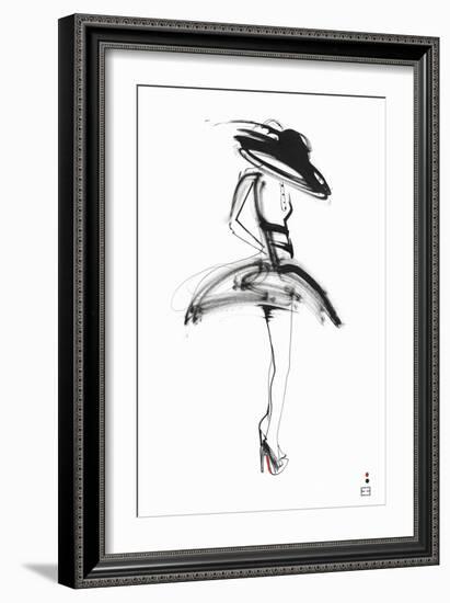 Modern Miss-try-Eva Hjelte-Framed Giclee Print