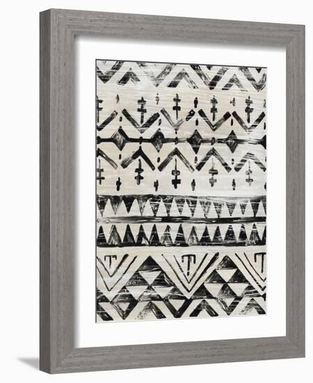 Modern Mudcloth I-June Vess-Framed Art Print