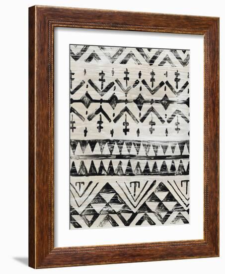 Modern Mudcloth I-June Vess-Framed Art Print