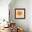 Modern Orange-Irena Orlov-Framed Art Print displayed on a wall