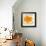 Modern Orange-Irena Orlov-Framed Art Print displayed on a wall