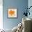 Modern Orange-Irena Orlov-Framed Art Print displayed on a wall