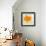 Modern Orange-Irena Orlov-Framed Art Print displayed on a wall