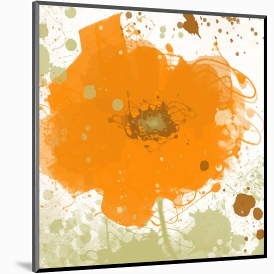 Modern Orange-Irena Orlov-Mounted Art Print