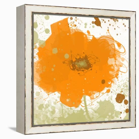 Modern Orange-Irena Orlov-Framed Stretched Canvas