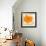 Modern Orange-Irena Orlov-Framed Art Print displayed on a wall