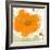 Modern Orange-Irena Orlov-Framed Art Print