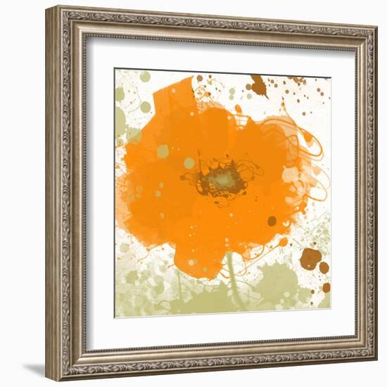 Modern Orange-Irena Orlov-Framed Art Print