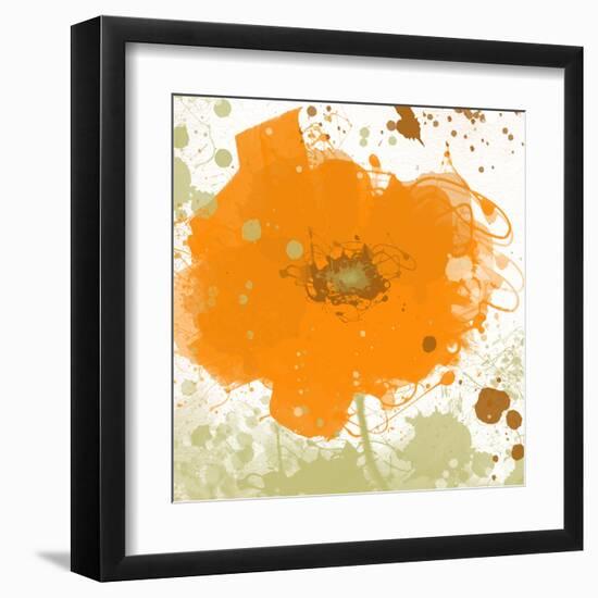Modern Orange-Irena Orlov-Framed Art Print