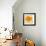 Modern Orange-Irena Orlov-Framed Art Print displayed on a wall