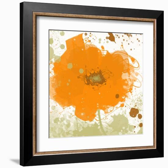 Modern Orange-Irena Orlov-Framed Art Print