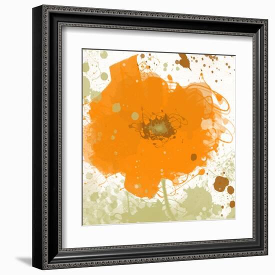 Modern Orange-Irena Orlov-Framed Art Print