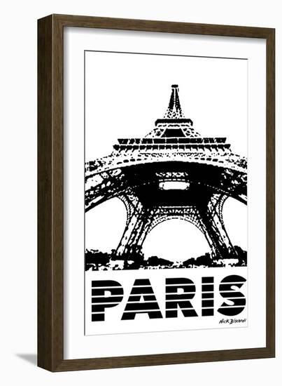 Modern Paris I-Nicholas Biscardi-Framed Art Print