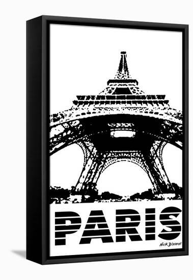 Modern Paris I-Nicholas Biscardi-Framed Stretched Canvas